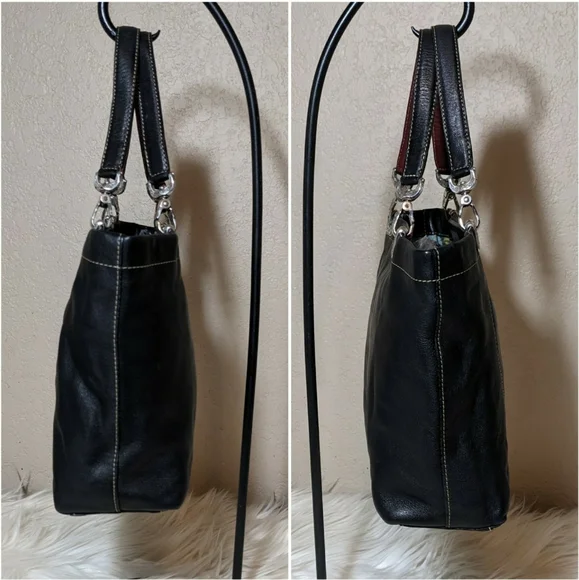 Brighton Jodi Reversible Tote - Black and Multicolor - Picture 7 of 10